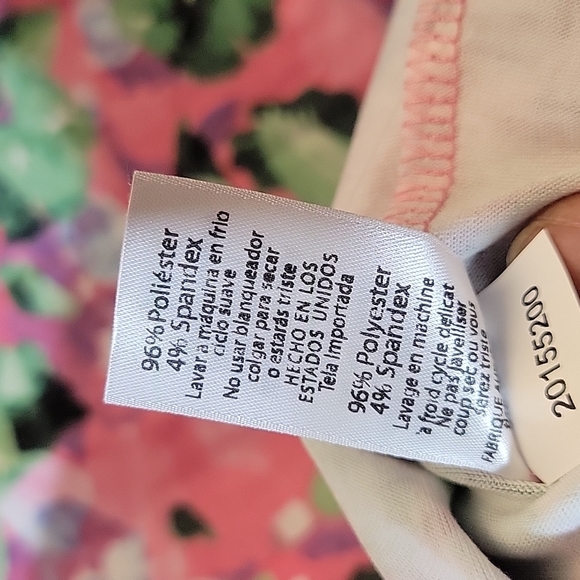 LULAROE Classic T Medium Pink Floral - Picture 9 of 10